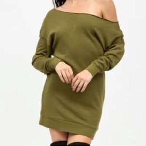 N PHILANTHROPY Lucia Dress Olive SZ XS NWT